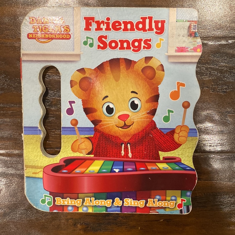 5/$10 Kids Books | Daniel Tigers Neighborhood Friendly Songs Board Book